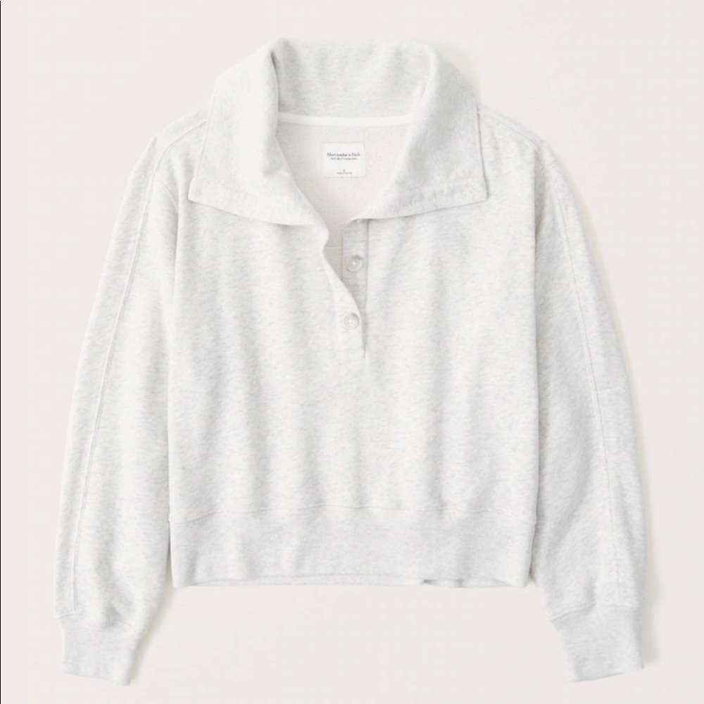 Abercrombie Henley super soft sweatshirt